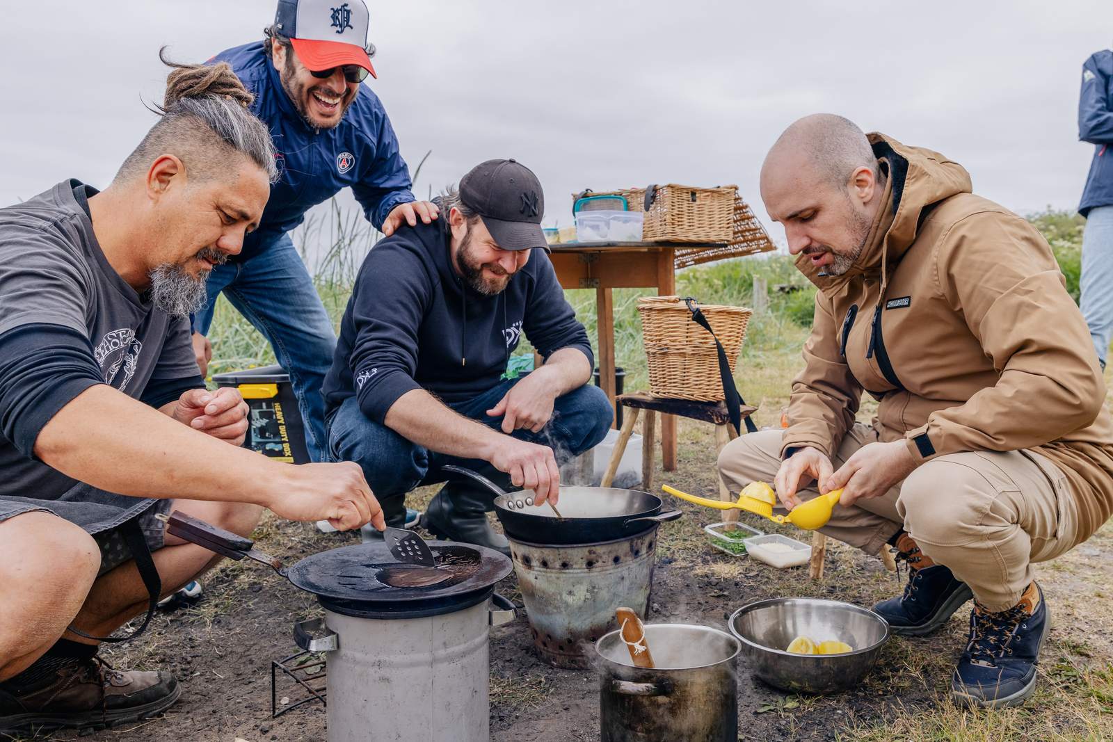Wild cooking with visiting chefs, Kingsbarns