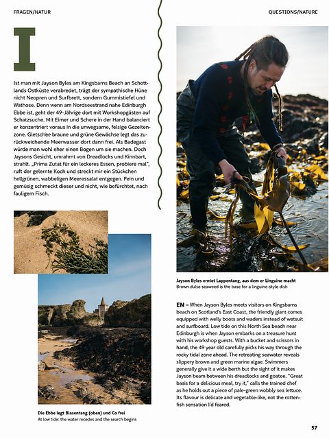 WINGS magazine — feature page 57