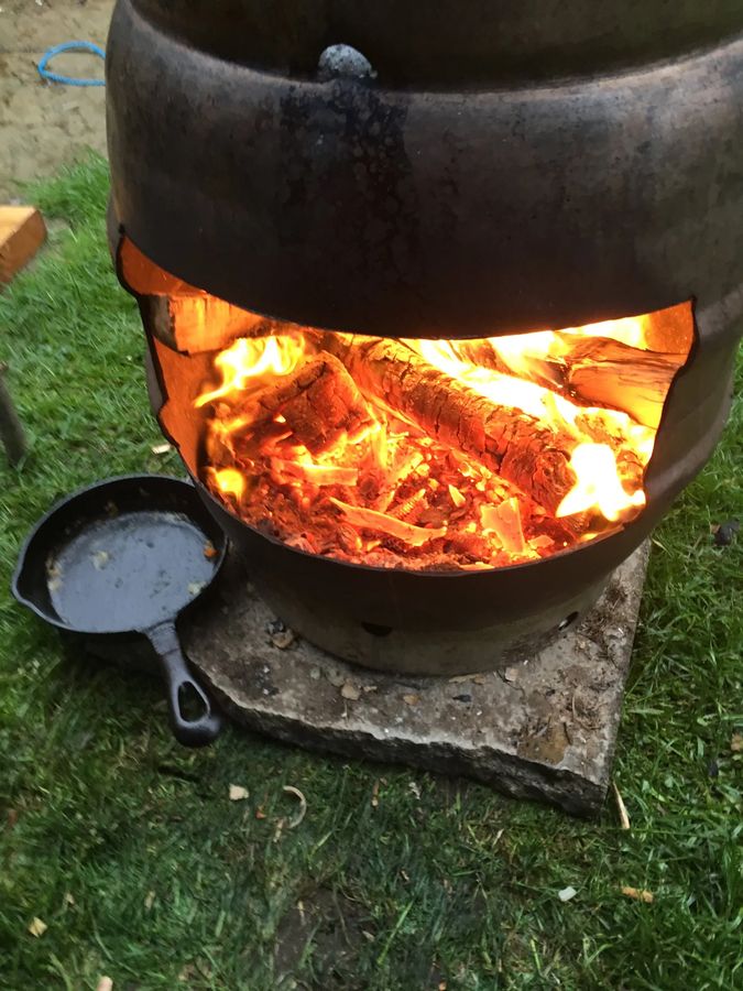 Step 4 — into the stove