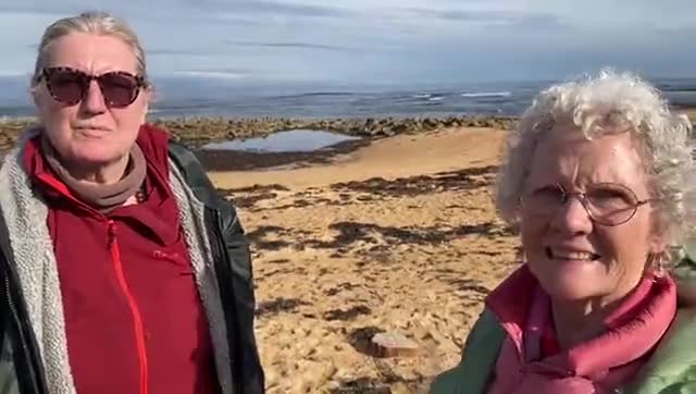 Guest video from the beach